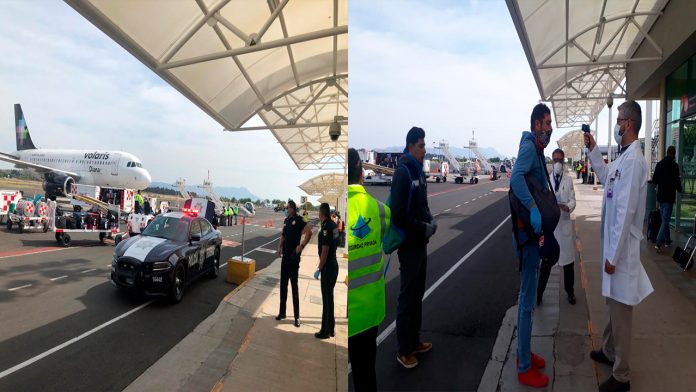 Mantiene SSM filtros sanitarios en aeropuertos