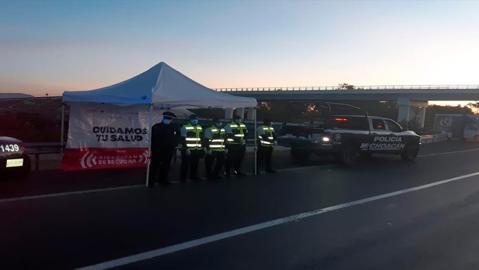 Con filtro sanitario en Briseñas, se fortalecen acciones contra el COVID-19: SSP