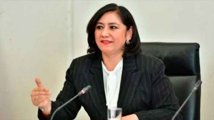 Irma Eréndira Sandoval, titular de la Función Pública, da positivo a Covid-19