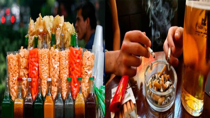 Proponen aumentar IEPS de cigarros, alcohol y botonas entre un 16% y 80%