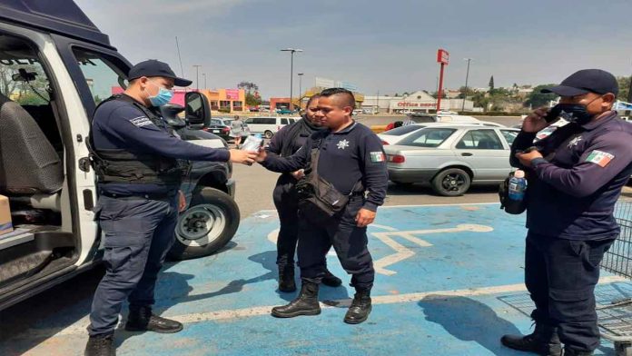 Se distribuye suero hidratante a personal de la Policía Michoacán que combate COVID-19: SSP