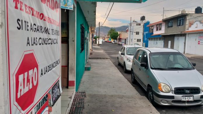 Vecinos denuncian inseguridad en la col. Vasco de Quiroga.