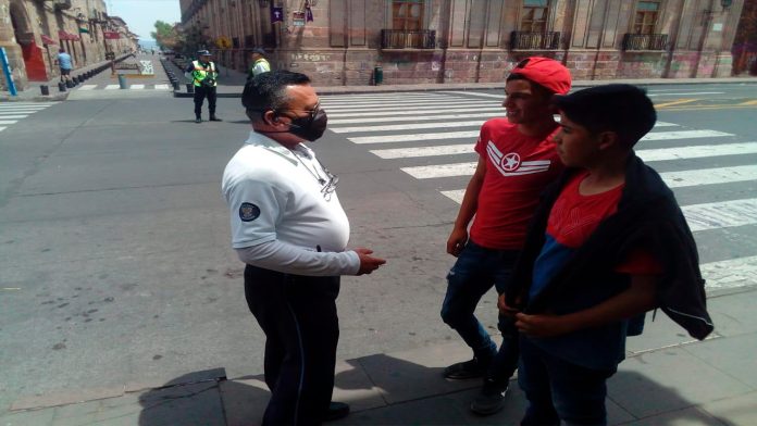 Intensifica SSP labores preventivas ante COVID-19 en Morelia