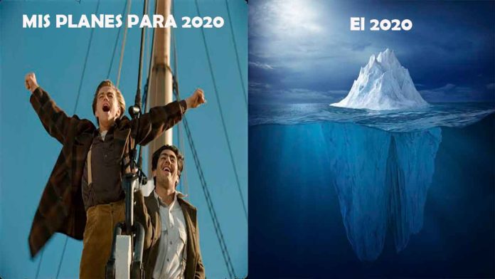 Mis planes vs el 2020: El meme del momento