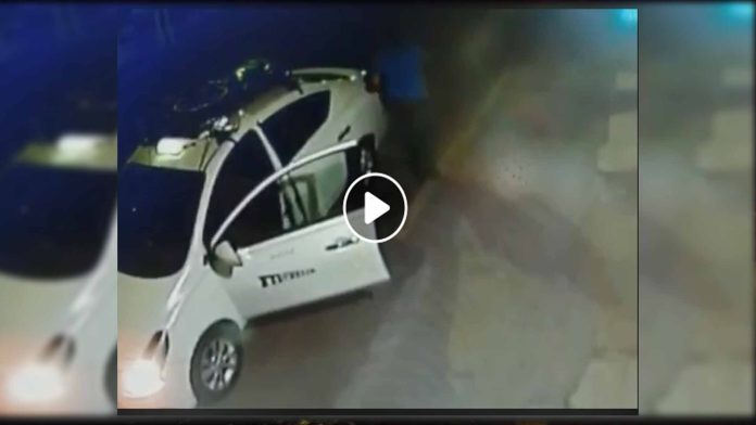 Video: Exhiben a taxista por 