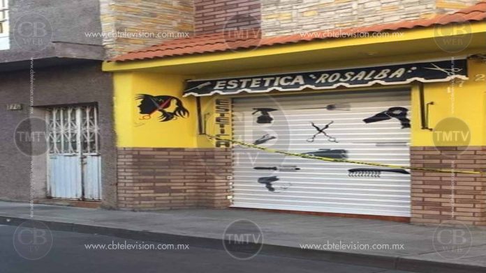 Muere fémina en una estética de un balazo en la cabeza