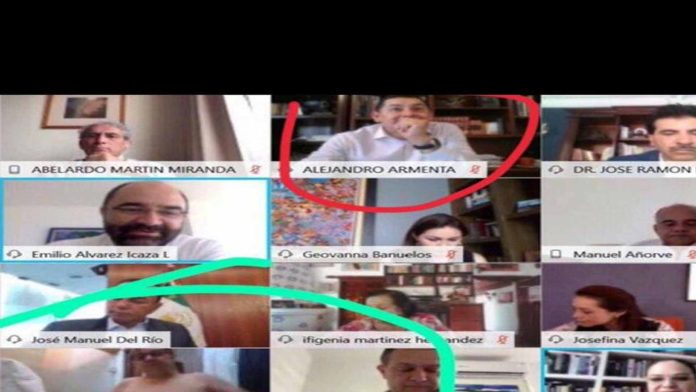 Senadora de Morena aparece desnuda en reunión virtual