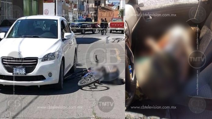Matan a balazos a dos hombres en Huandacareo; uno iba en auto y otro en bicicleta