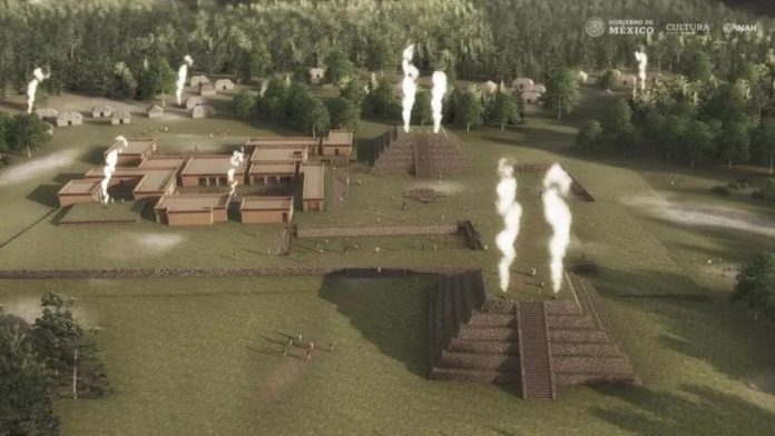 Recrean virtualmente la ciudad prehispánica de Tingambato