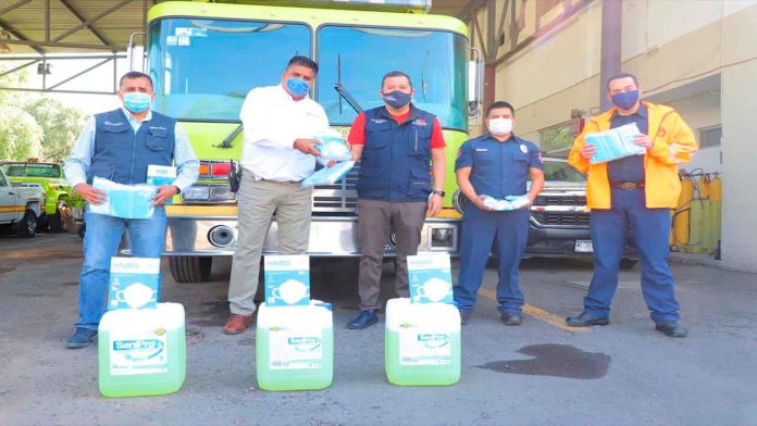 A bomberos de Morelia, más protección contra COVID-19: Sedesoh