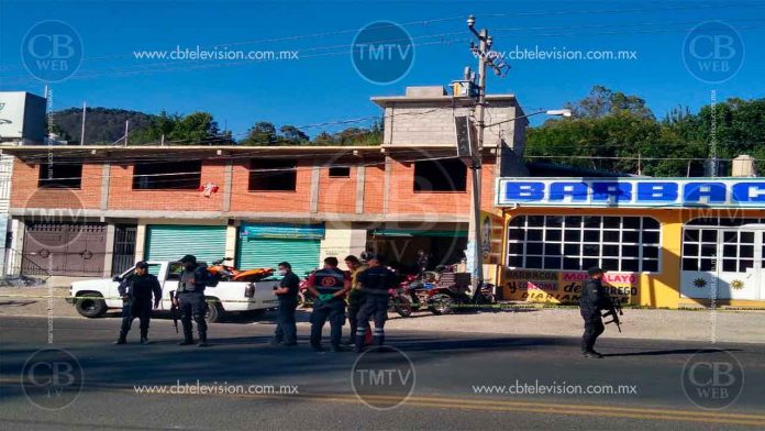 Matan a cuatro hombres en un taller de motos