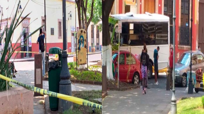 Morelianso ignoran cintas de prevención en plaza públicas