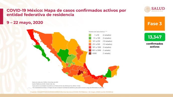 México registra nuevo record de muertes por covid-19 con 479 en un día