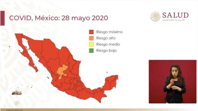 Según semáforo de coronavirus, todo el país en riesgo máximo por covid-19