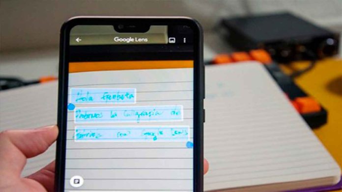 Google Lens ahora permite escanear textos a mano para pasarlos a tu ordenador