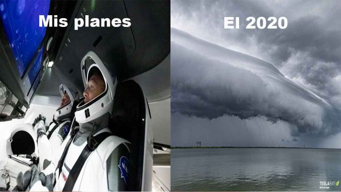 Se posterga el primer vuelo tripulado de SpaceX y los memes se desatan