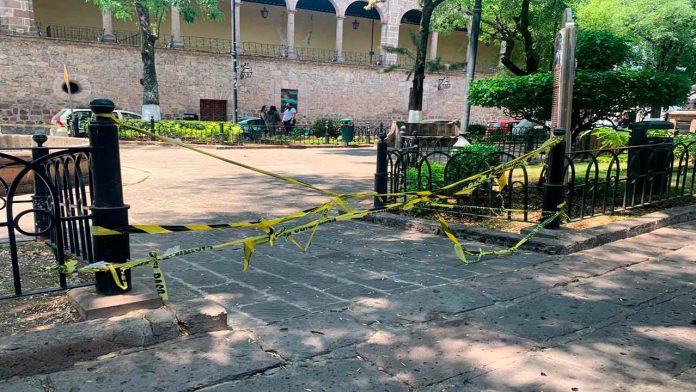 Por cuenta propia locatarios de las Rosas cierran entradas abiertas al Jardín