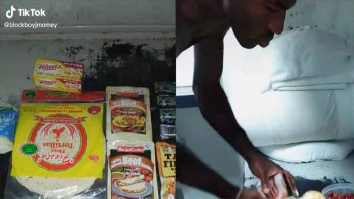 Reo se hace famoso por sus TikToks cocinando desde la cárcel