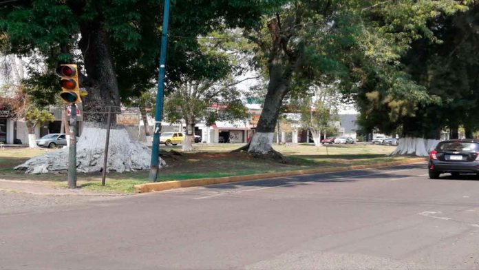 Semáforo sobre Blvd. García de León presenta disfunción