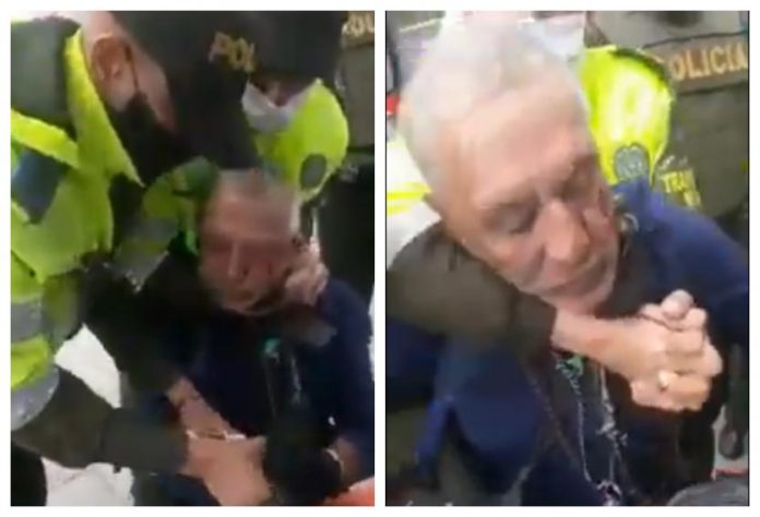Policías que agredieron a hombre de la tercera edad serán suspendidos por tres meses