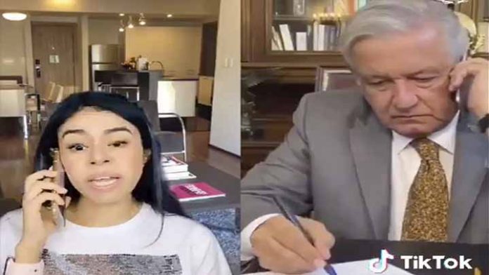 AMLO se hace viral en Tik Tok por video del informe del temblor