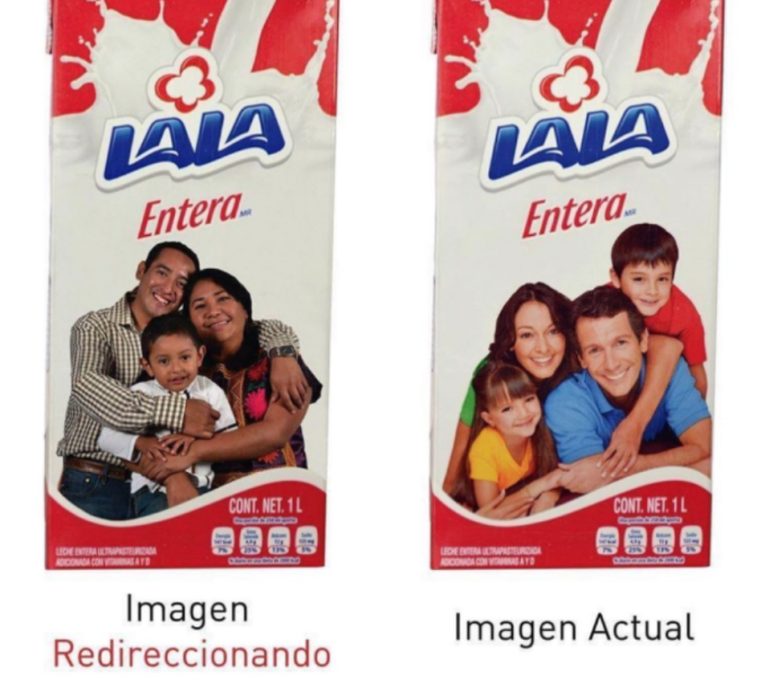 Empaque de leche Lala genera polémica en redes sociales