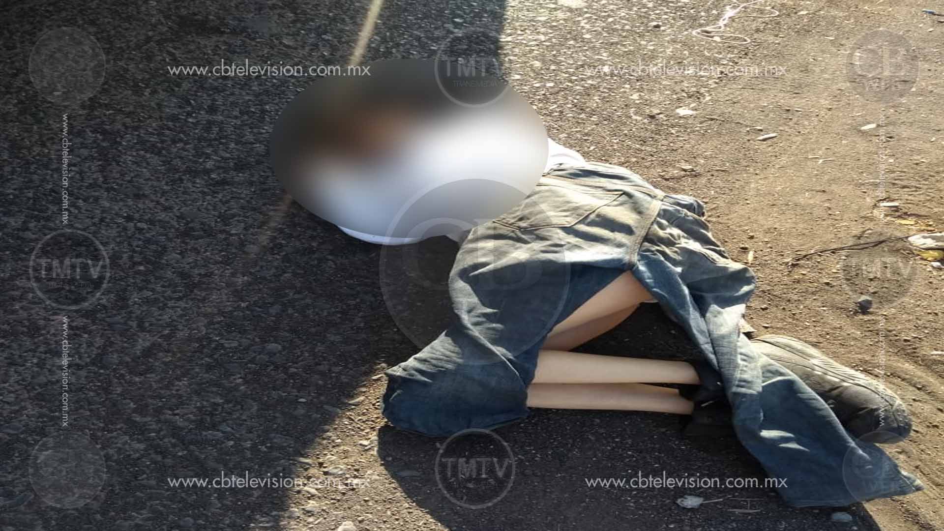 Mujer en situación de calle se desmaya en el libramiento de Morelia Mujer en situación de calle se desmaya en el libramiento de Morelia