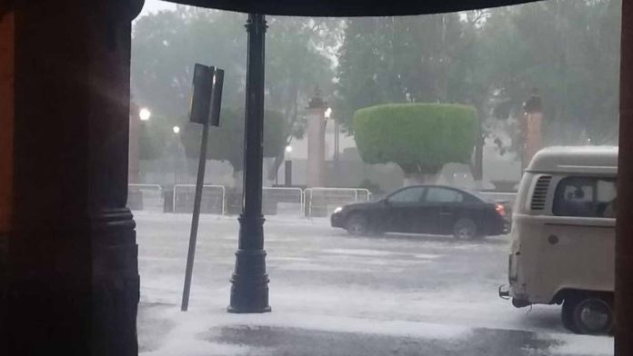 También hoy se prevé que llueva en Michoacán