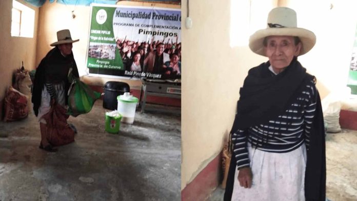 “Disculpen que no traiga más”: Abuelita regala su cosecha a afectados por COVID-19