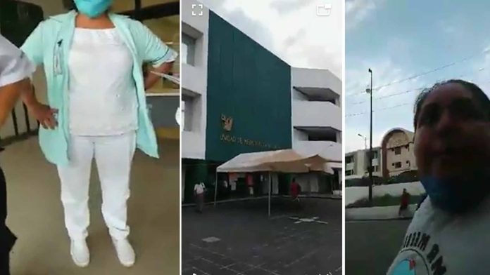 Video: Mujer exhibe que su padre fue al IMSS por diabetes y terminó internado por Covid-19