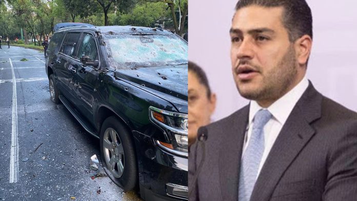 Sufre atentado Omar García Harfuch, secretario de Seguridad Ciudadana de CDMX; hay dos muertos