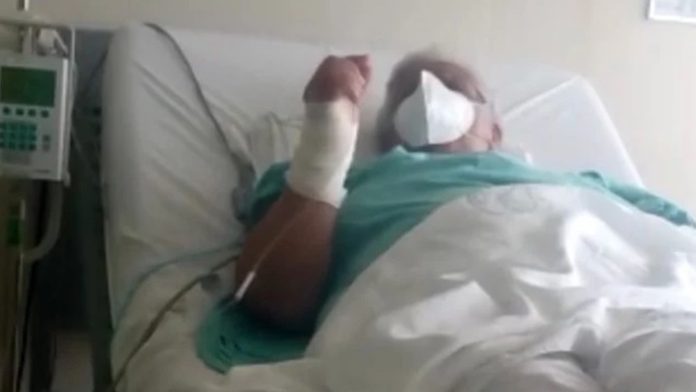 Paciente de Covid que cantaba para alegrar el hospital fue dada de alta