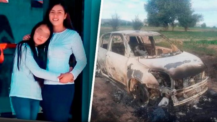 Exigen justicia al gobierno de Puebla por el feminicidio de Gardenia y Dulce, madre e hija que fueron encontradas calcinadas