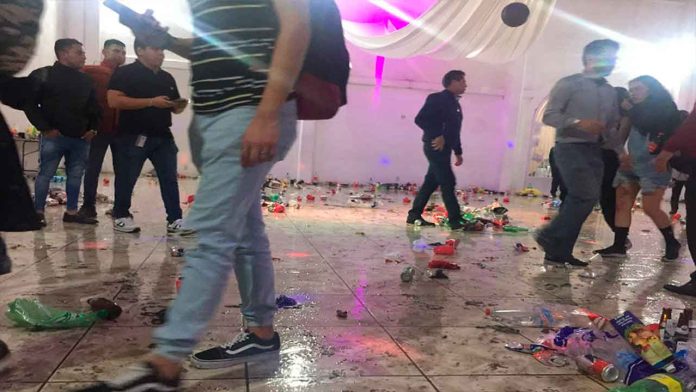 Suspenden fiesta con más de 70 personas en puebla