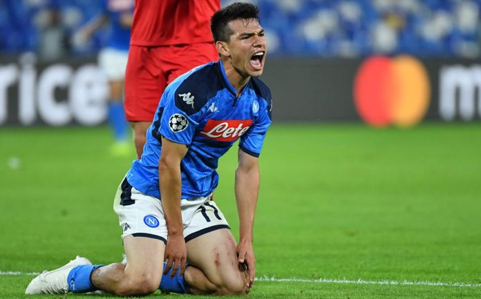 El Chucky Lozano podría quedar fuera del Napoli