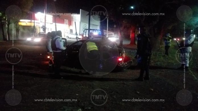 Choque deja dos heridos en la Ciudad Industrial de Morelia