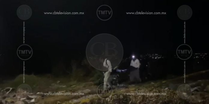 Abandonan ejecutado en la carretera Pátzcuaro-Cuanajo