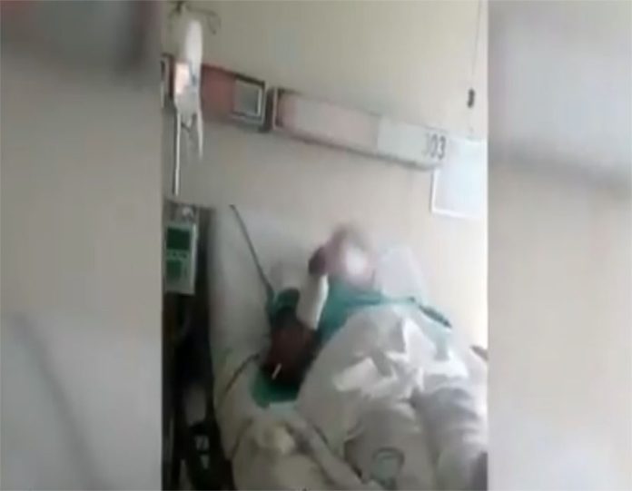Paciente con Covid canta rancheras en el hospital