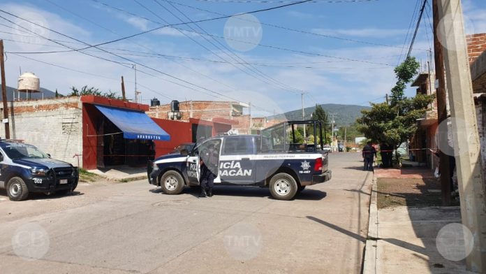 Ataque a balazos en Jacona deja un muerto y un herido