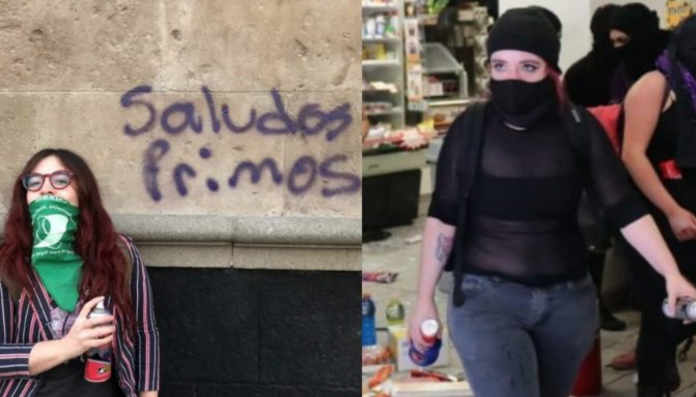 Prima de Andrea Legarreta presume fotos vandalizando la Ciudad de México