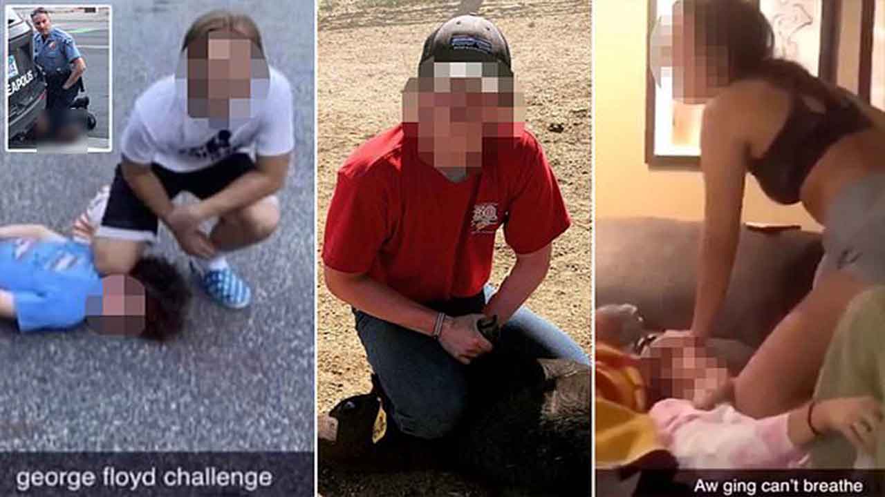 Indignante reto viral ‘George Floyd Challenge’ Indignante reto viral ‘George Floyd Challenge’