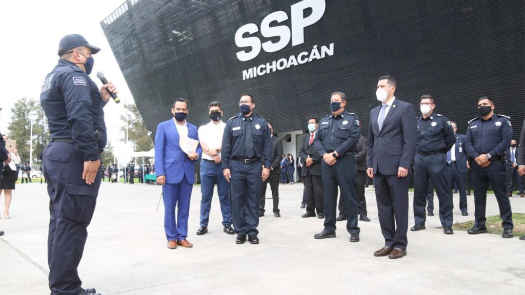 Avanza SSP en la acreditación internacional de la Policía Michoacán