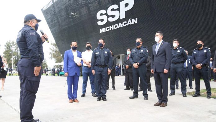 Avanza SSP en la acreditación internacional de la Policía Michoacán