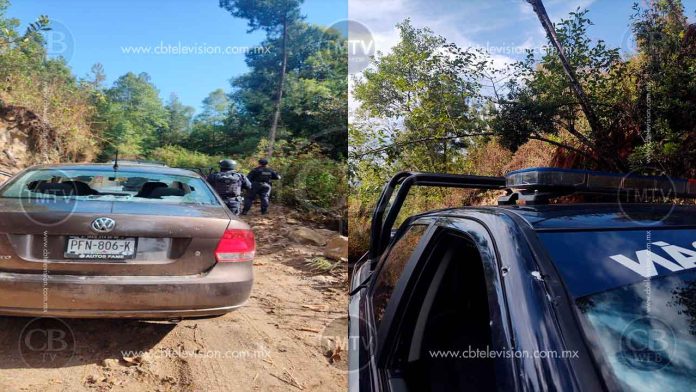 Se dan un topón sicarios y policías estatales en Zinapecuaro