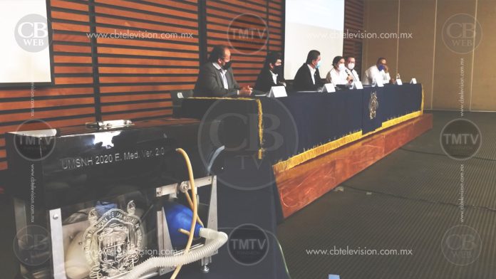 UMSNH hace entrega de Respirador Artificial al IMSS Michoacán