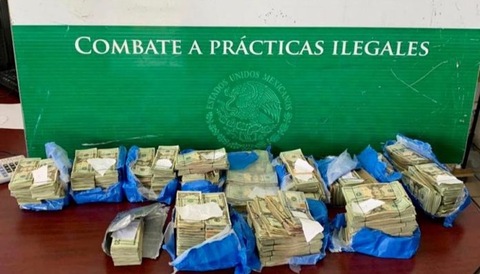 Decomisan en Aduana de Matamoros divisas por más de 375 mil dólares