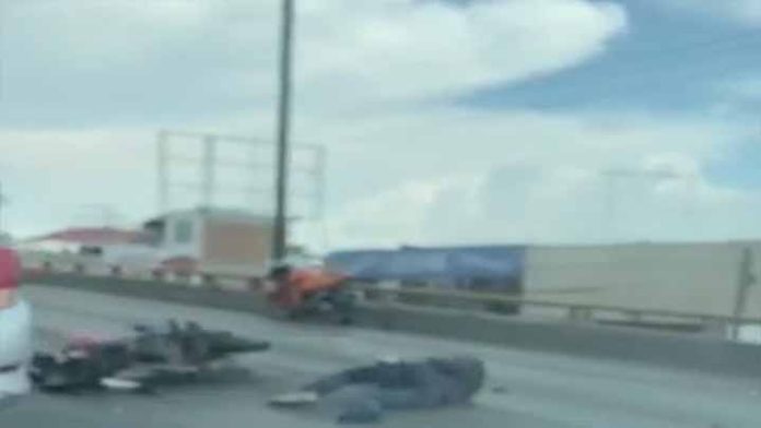 Choque por alcance moviliza a la policía al periférico norte de Morelia