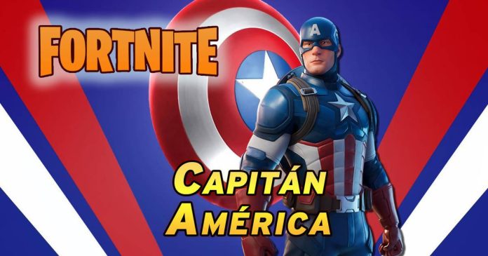 Fortnite Lanza un skin del capitán América