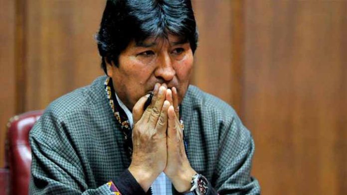 Acusan a Evo Morales de terrorista en Bolivia, y piden su detención