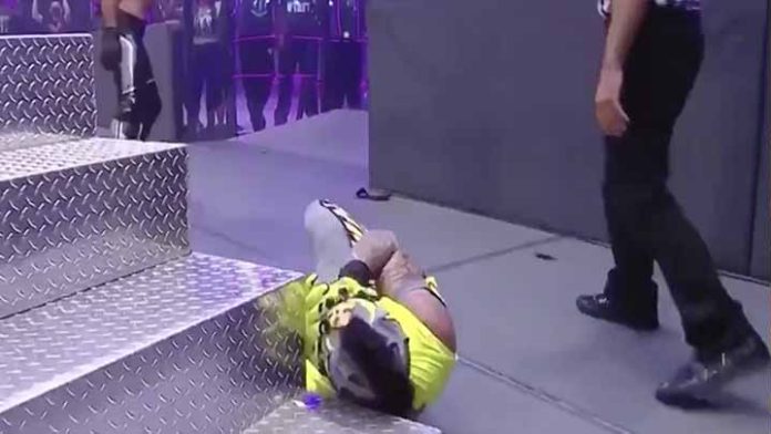 Espeluznante lesión de Rey Misterio durante una pelea de la WWE